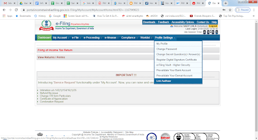 Guide on How to link your PAN Card to Aadhaar Card Online